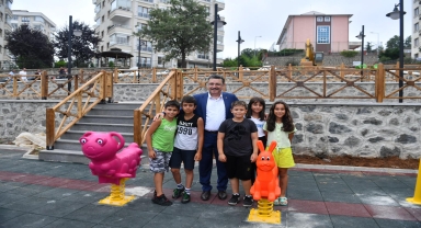 Ortahisar'da yeşil alan miktarını artırmak için çalışmalar devam ediyor