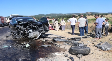 Samsun'da trafik kazasında 6 kişi yaralandı