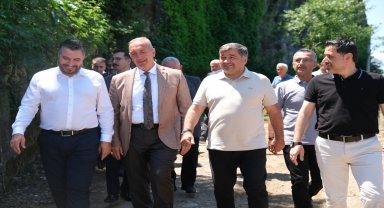 Sanayi ve Teknoloji Bakan Yardımcısı İnan, Giresun'da incelemelerde bulundu