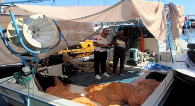 Sinop'ta balıkçı tekneleri sezon öncesi denetleniyor