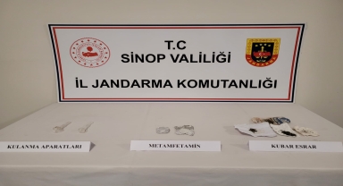 Sinop'ta uyuşturucu operasyonunda 2 kişi yakalandı