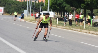 Sinop'taki ANALİG Tekerlekli Kayak Türkiye Şampiyonası sona erdi