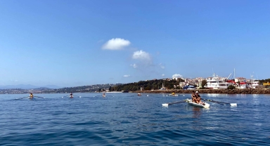 Sinoplu kürek sporcuları Türkiye şampiyonalarına hazırlanıyor