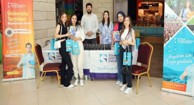 Tokat Gaziosmanpaşa Üniversitesi AVM'de tercih standı açtı