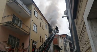 Tokat'ta bir evde çıkan yangın söndürüldü