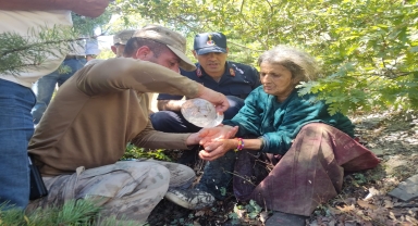 Tokat'ta çilek toplarken kaybolan kadın jandarma ekiplerince bulundu