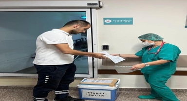 Trabzon'da beyin ölümü gerçekleşen kişinin organları 3 hastaya nakledildi