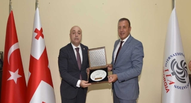 TTSO Başkanı Çelebi'den DEİK Türkiye-Gürcistan İş Konseyi Başkanına ziyaret