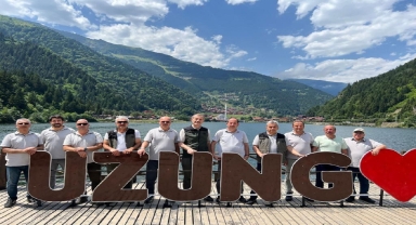 Uzungöl'de afet ve çığ alanlarında inceleme yapıldı