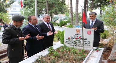 19 Eylül Gaziler Günü Havza'da kutlandı