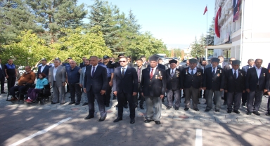 Amasya'da 19 Eylül Gaziler Günü kutlandı