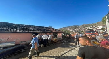 Amasya'da evde çıkan yangın söndürüldü