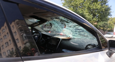 Amasya'da otomobilin çarptığı yaya ağır yaralandı