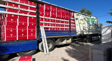 Anadolu Otoyolu'nda durdurulan tırda 63 bin 850 karton makaron ele geçirildi