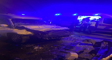 Artvin'deki trafik kazasında Gürcistan uyruklu 5 kişi yaralandı