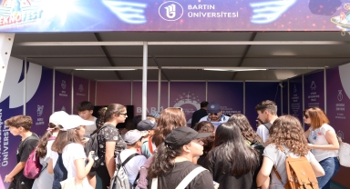 Bartın Üniversitesi, TEKNOFEST'te teknoloji tutkunlarıyla bir araya geldi