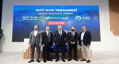 Borsa İstanbul'da gong Hat-San Tersanesi için çaldı