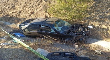 Çorum’da otomobil şarampole devrildi, bir kişi öldü, 3 kişi yaralandı
