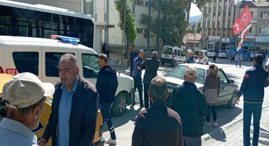 Çorum'da otomobilin çarptığı yaya yaralandı