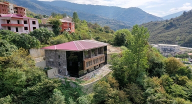 Dereli'deki sosyal tesis inşaatı tamamlanmak üzere