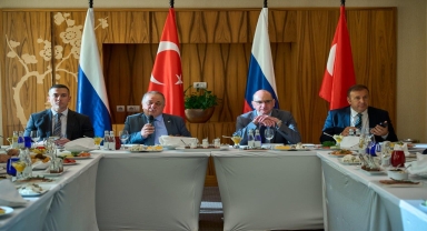 Doğu Karadenizli iş insanları Rusya'da ticari görüşmeler gerçekleştirdi