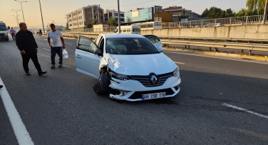 Düzce'de otomobilin çarptığı motosikletli öldü