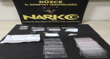 Düzce'de uyuşturucu operasyonunda yakalanan şüpheli tutuklandı