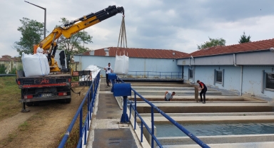 Düzce'deki içme suyu arıtma tesisinde revizyon ve yenileme çalışması yapıldı
