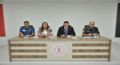 Gümüşhacıköy'de eylül ayı muhtarlar toplantısı yapıldı