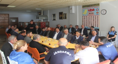 Havza'da muhtarlara yönelik huzur toplantısı düzenlendi