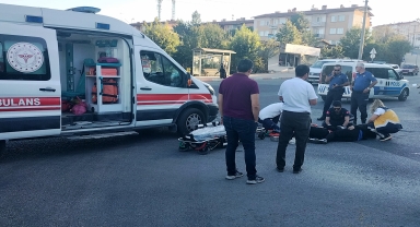 Karabük'te devrilen motosikletteki 2 kişi yaralandı
