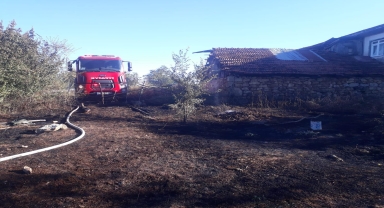 Karabük'te otluk alanda çıkan yangın söndürüldü