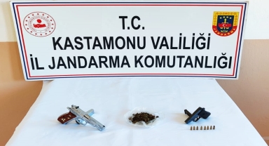 Kastamonu'da uyuşturucu operasyonunda 3 zanlı yakalandı