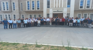 Kaymakam Zaman Alaçam'a veda etti