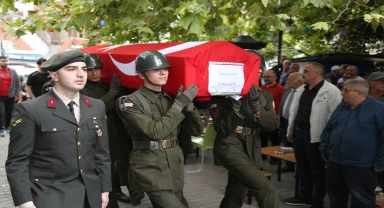 Kore gazisi Artvin'de son yolculuğuna uğurlandı