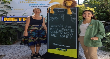 Metro Türkiye ve Dilara Koçak'tan sağlıklı beslenme çantası hazırlama önerileri