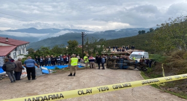 Ordu'da tarım aracının devrilmesi sonucu bir kadın hayatını kaybetti