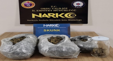 Ordu'daki uyuşturucu operasyonunda yakalanan 3 kişiden ikisi tutuklandı