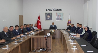 Ordu Üniversitesi'nde değerlendirme toplantısı yapıldı