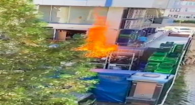 Safranbolu'da market deposunda çıkan yangın söndürüldü