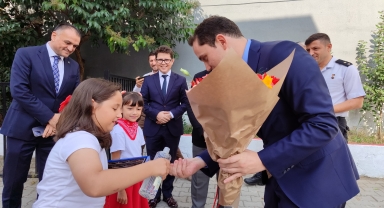 Salıpazarı'nda yeni eğitim öğretim yılı kutlandı