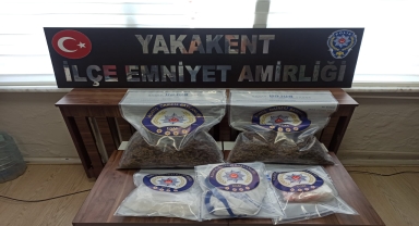 Samsun'da 1 kilo 971 gram skunk ele geçirildi