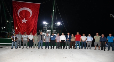 Samsun'da balıkçılar