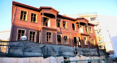 Sinop'ta tarihi Kuşüzümü Konağı'nın restorasyonunda sona gelindi