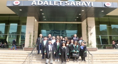 Trabzon'da avukatlara yönelik saldırılar protesto edildi