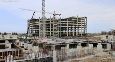 Trabzon Şehir Hastanesi inşaatının 2025'te tamamlanması planlanıyor