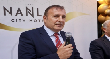 Trabzon Valisi Aziz Yıldırım, otel açılışında konuştu: