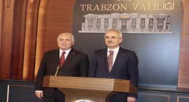 Ulaştırma ve Altyapı Bakanı Uraloğlu, Trabzon'da konuştu: