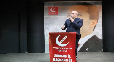 Yeniden Refah Partisi Genel Başkan Yardımcısı Cengiz Zor, Samsun'da konuştu: