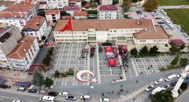 19 Mayıs ilçesinde Cumhuriyet Yürüyüşü gerçekleştirildi